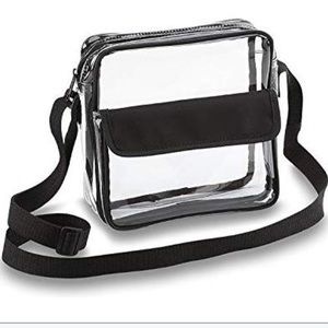 Clear Crossbody Stadium Bag